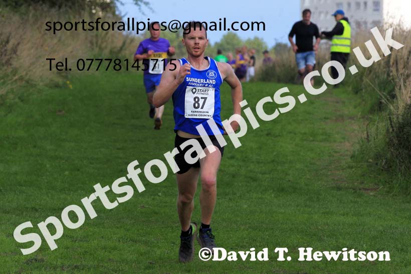 Senior Men, Farringdon Cross Country Relays, Sunderland.  Photo: David T. Hewitson/Sports for All Pics